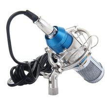 Excelvan Cardioid Condenser Microphone For Studio Recording With Shock Mount Blue BM-800