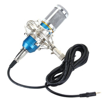 Excelvan Cardioid Condenser Microphone For Studio Recording With Shock Mount Blue BM-800