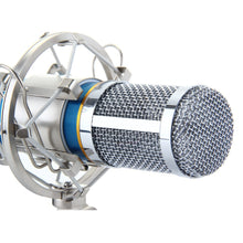 Excelvan Cardioid Condenser Microphone For Studio Recording With Shock Mount Blue BM-800