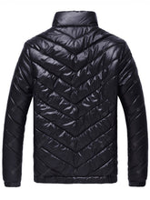 Lightweight Funnel Neck Puffer Jacket-