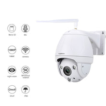 FLOUREON 1080P Wifi 2.7-13.5mm H.264 Wireless CCTV Security Pan/Tilt 5X ZOOM IR-CUT SD Card Slot PTZ Night Vision IP Camera US-