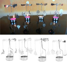 Rotary candle holder Spinning Tealight Candle