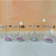 Rotary candle holder Spinning Tealight Candle