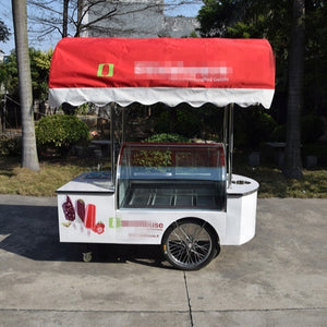 Mobile Ice Cream Gelato Food Cart For Sale - Buy Mobile Food Cart,Cart For Sale,Mobile Cart Product on Alibaba.com